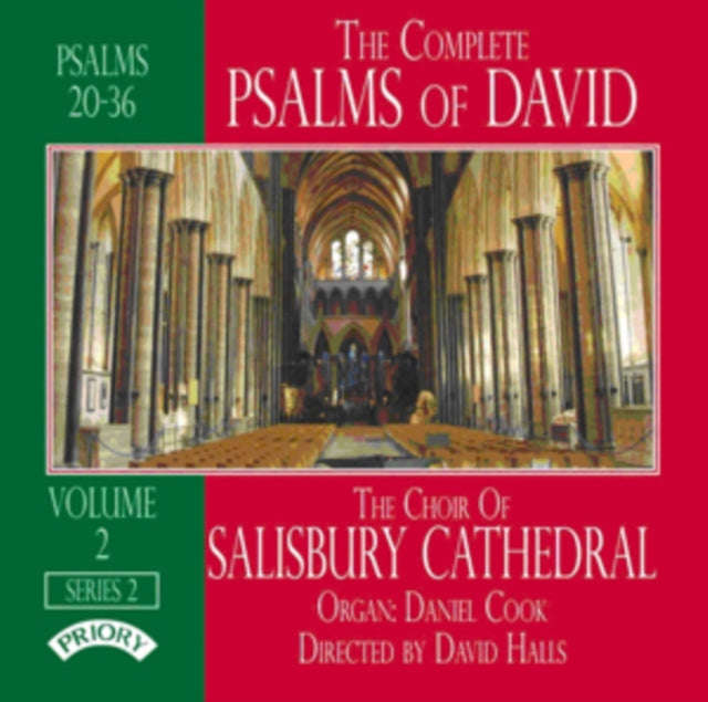 Choir Of Salisbury Cathedral / Halls / Cook - The Complete Psalms Of David Volume 2 (CD)