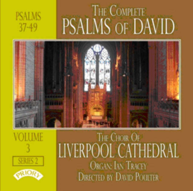 Choir Of Liverpool Cathedral / Poulter / Tracey - The Complete Psalms Of David Volume 3 (CD)
