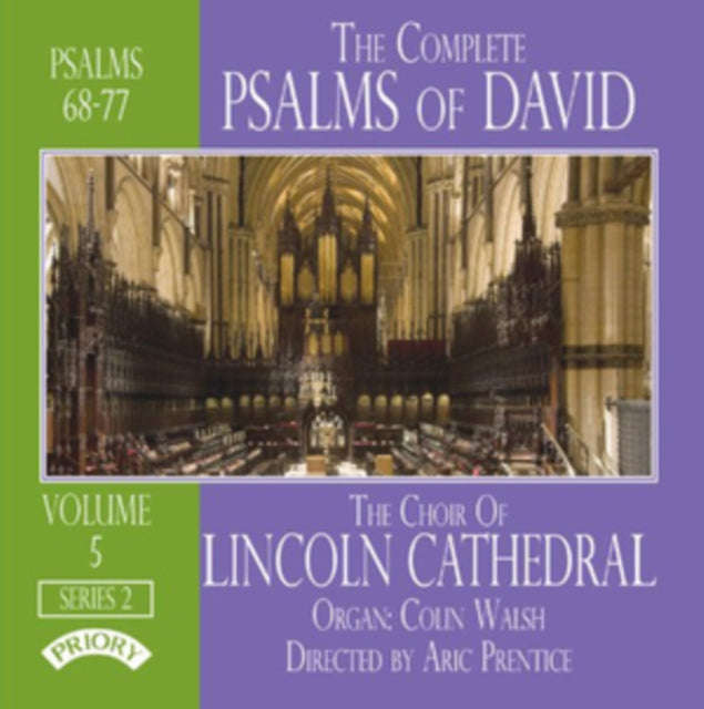 Lincoln Cathedral Choir / Prentice / Walsh - The Complete Psalms Of David Volume 5 (CD)