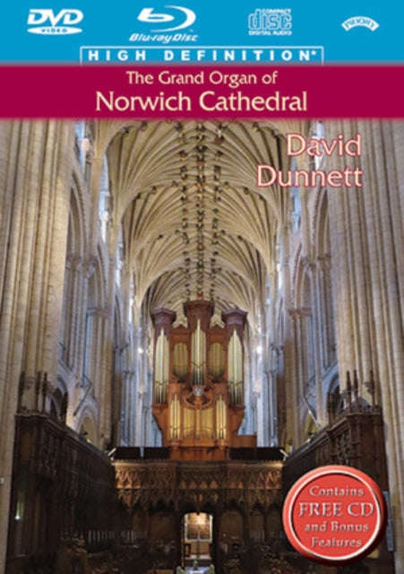 David Dunnett - The Grand Organ Of Norwich Cathedral (DVD)