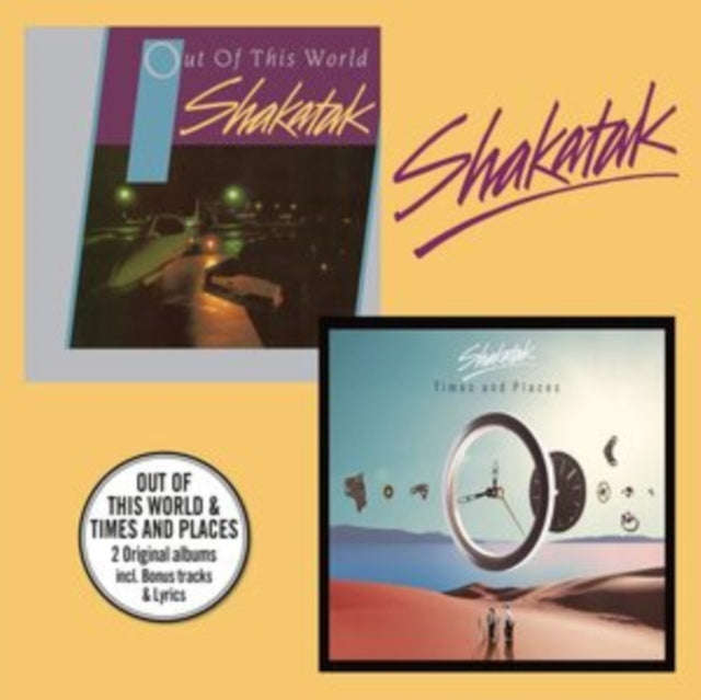 Shakatak - Times And Places + Out Of This World (CD)