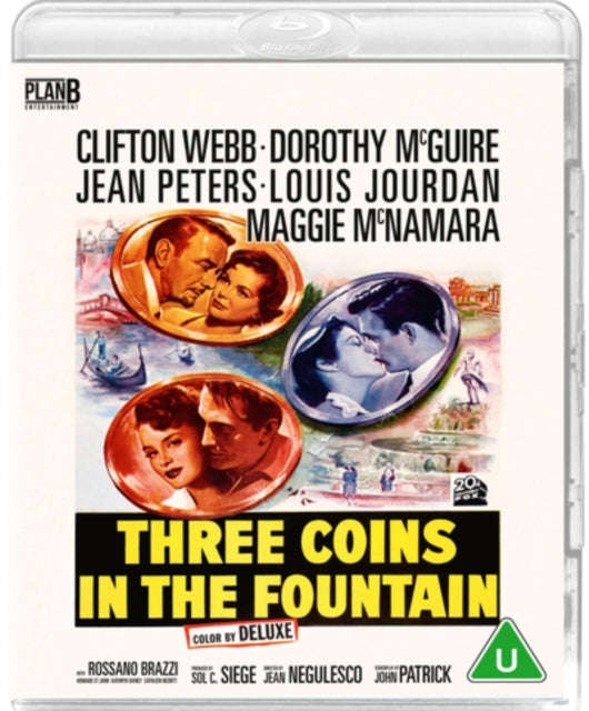 Three Coins In The Fountain (1954) (Blu-ray + DVD)