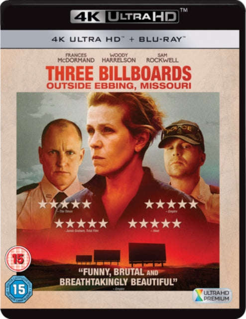 Three Billboards Outside Ebbing Missouri (4K UHD) (Blu-ray 4K)