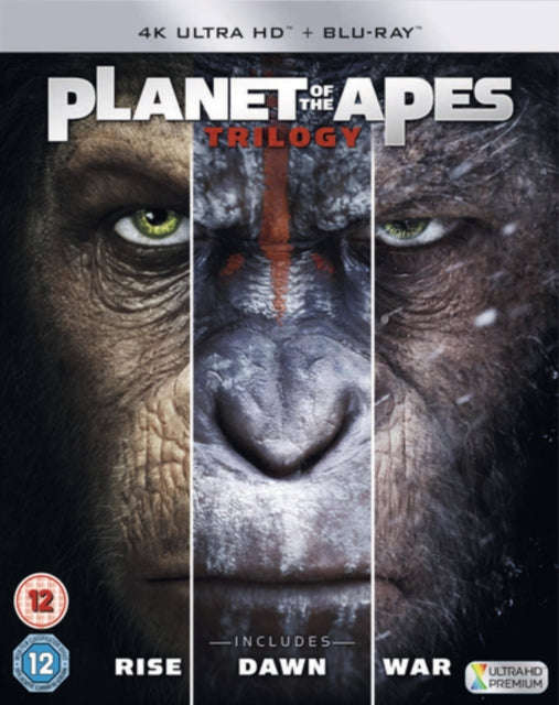 PLANET OF THE APES TRILOGY BOXSET 4K UHD (Blu-ray 4K)