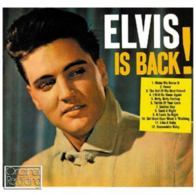 Elvis Presley - Elvis Is Back (CD)