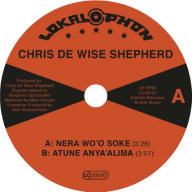 Chris De Wise Shepherd - Nera WoO Soke (Vinyl Single)