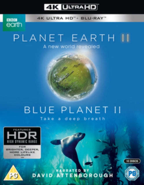 Blue Planet II And Planet Earth II (Blu-ray)