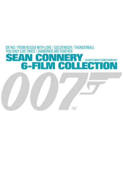 James Bond: Sean Connery 6-Film Collection Library Case (Blu-ray 4K)