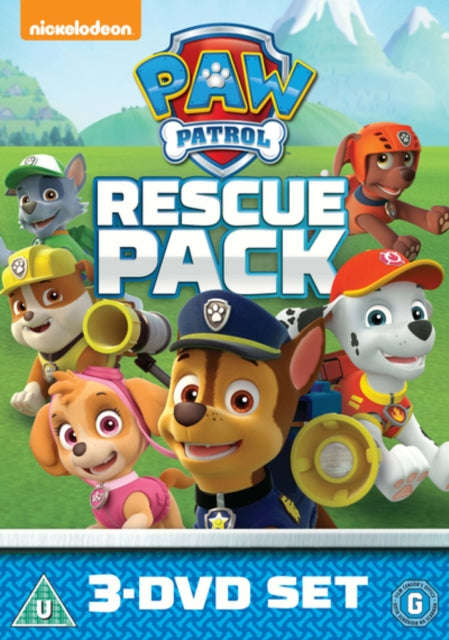 Paw Patrol 1  3 Rescue Pack (DVD)