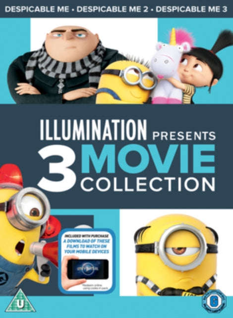 Despicable Me 1-3 Boxset (DVD)
