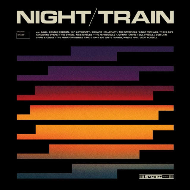 Various Artists - Night Train: Transcontinental Landscapes 1968-2019 (Transparent Petrol/Magenta ...