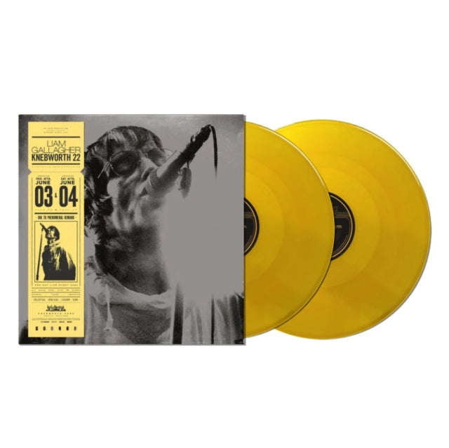 Liam Gallagher - Knebworth 22 (Yellow Vinyl) (Vinyl)