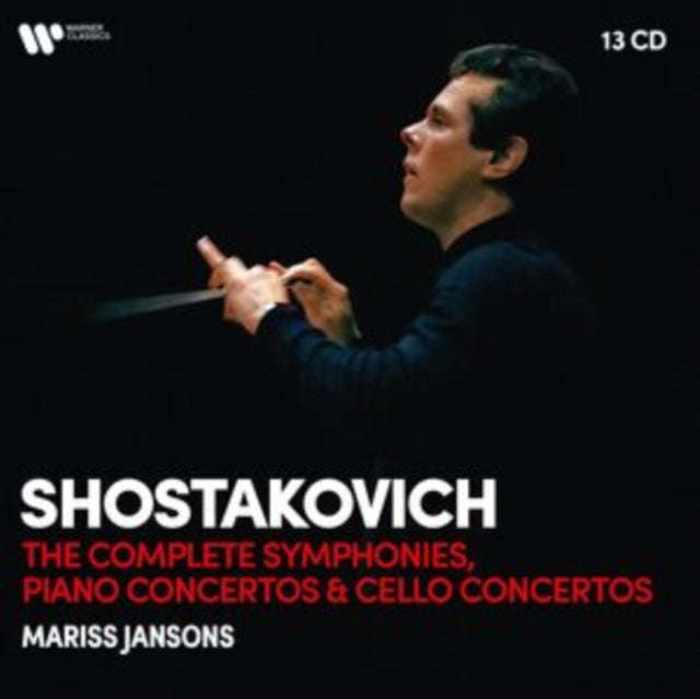 Mariss Jansons - Shostakovich: Complete Symphonies / Cello Concertos & Piano Concertos (CD Box Set)