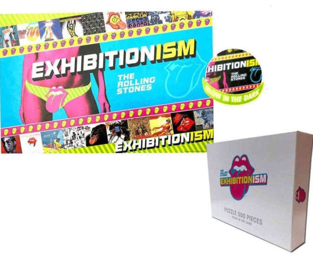 Rolling Stones - Rolling Stones Exhibitionism Glow In The Dark 500 Piece Jigsaw Puzzle (Jigsaw Pu...