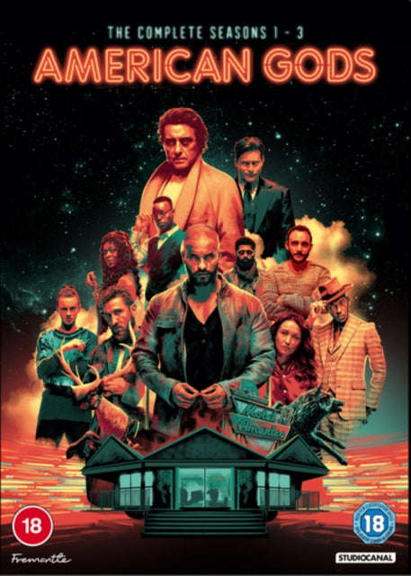 American Gods Season 1-3 (DVD Box Set)