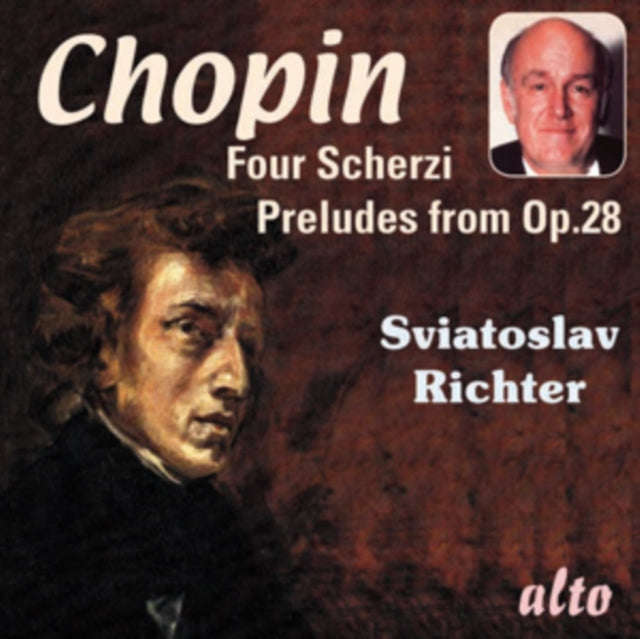 Sviatoslav Richter - Chopin 4 Scherzi 13 Selected Preludes (CD)