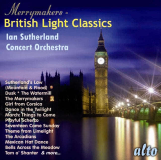 Iain Sutherland Concert Orchestra - The Merrymakers: 20 British Light Classics (CD)
