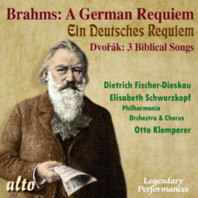 Fischer-Dieskau / Klemperer / Fischer-Dieskau / Demus - Brahms Deutsches Requiem / Dvorak Biblica...