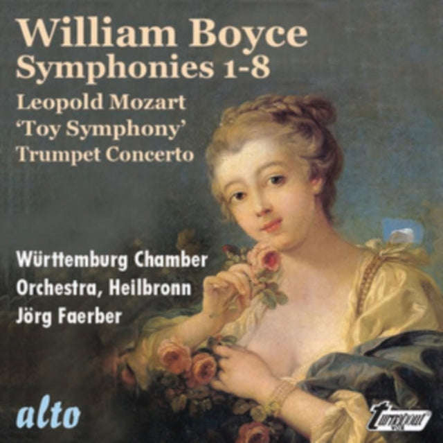 Wurttemburg Chamber Orchestra / Jorg Faerber - Boyce 8 Symphonies / L. Mozart Toy Symphony & Trum...