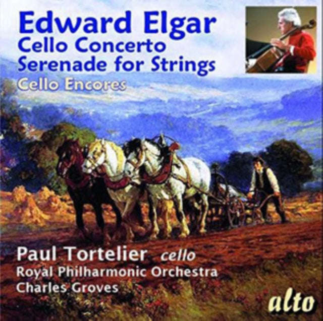 Paul Tortelier (Cello) Rpo / Groves - Elgar: Cello Concerto / Serenade / Dvorak Romance / Tchaik:...
