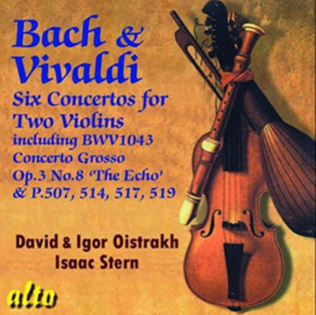 Igor & David Oistrakh. Isaac Stern - J S Bach & Vivaldi: Double Violin Concertos (CD)