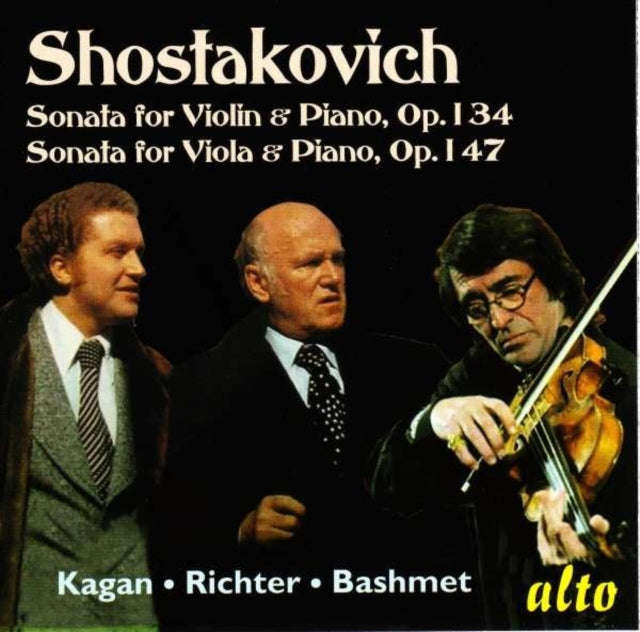 Sviatoslav Richter / Oleg Kagan / Yuri Bashmet - Shostakovich Sonatas For Violin (Kagan) & Viola ...