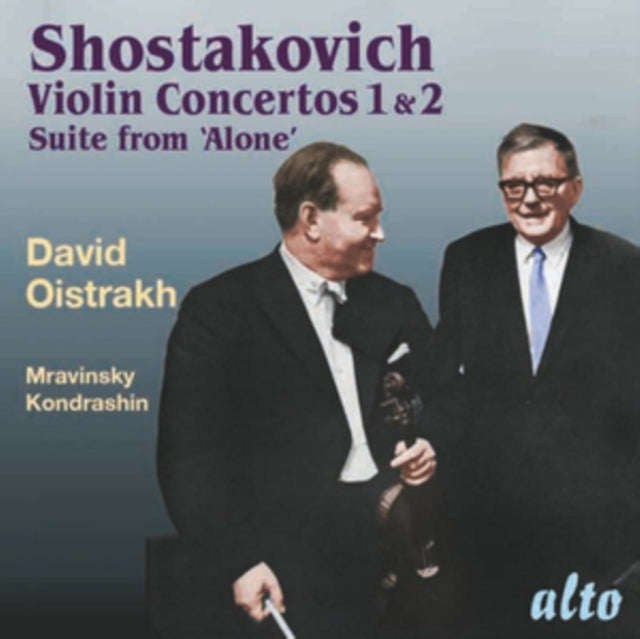 David Oistrakh (Alone:Rozhdestvensky) - Shostakovich Violin Concertos 1. 2 & Suite From Alone (CD)
