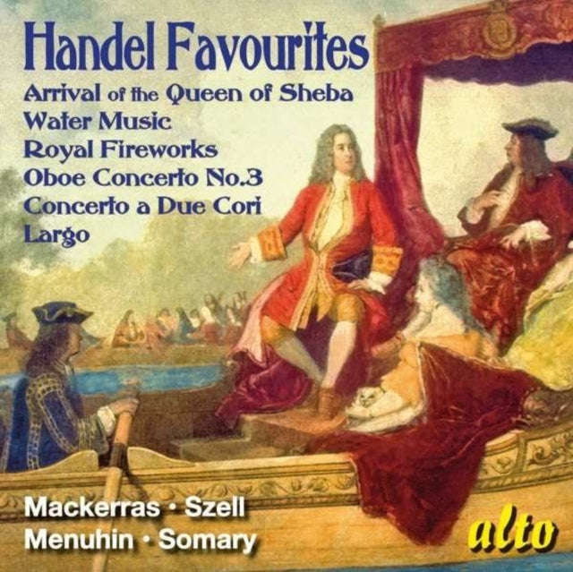 Lso / Szell / Mackerras / Menuhin / Somary - Handel Favourites: Watre & Fireworks Music / Oboe Co...
