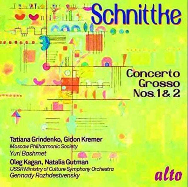 Gutman Etc / Cond. Bashmet / Rozhdestvensky - Schnittke Concerti Grossi Nos.1 & 2 (CD)