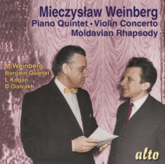 Mieczyslaw Weinberg (With) Borodin Quartet & David Oistrakh Leonid Kogan (With) Moscow P.O/Kirill...