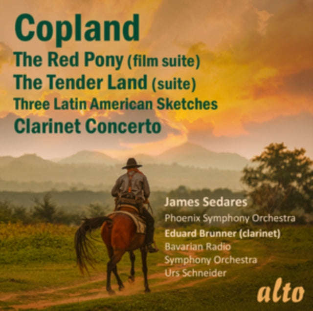 James Sedares - Copland The Red Pony Clarinet Concerto (CD)
