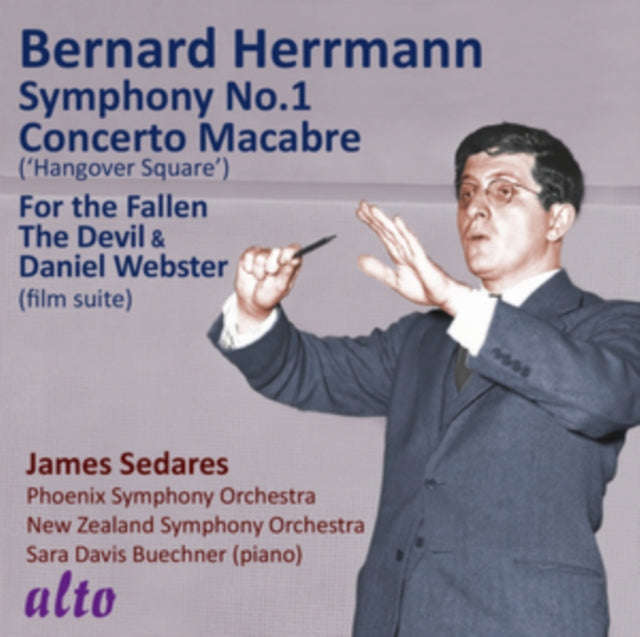 James Sedares - Bernard Herrmann Symphony No 1 Suite (CD)