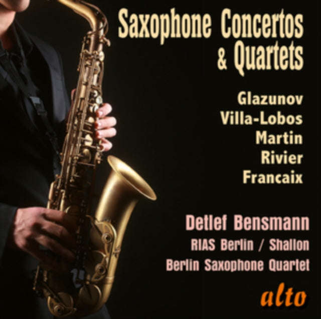 Various Artists - Saxophone Concertos & Quartets (CD)