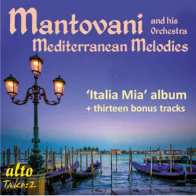 Mantovani And His Orchestra - Mantovanis Meditteranean (Italia Mia Album Plus 13 More) (CD)