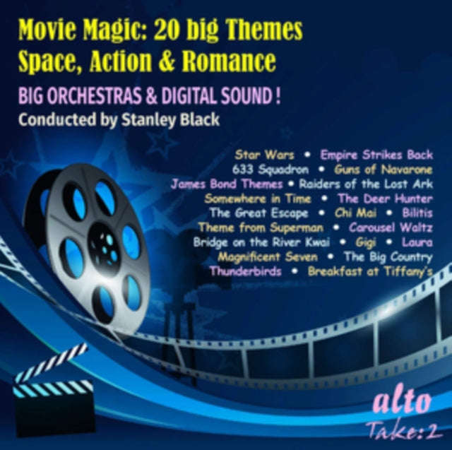 London Symphony & Stanley Black Orchestra - Movie Magic - 20 Big Themes Space Action & Romance (CD)