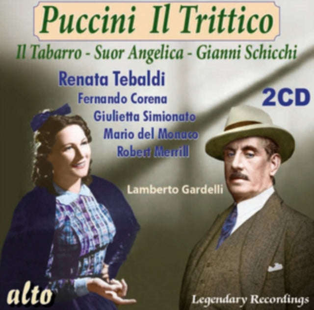 Tebaldi / Corena / Merrill / Del Monaco - Puccini: Il Trittico (Operas: Il Tabarro. Suor Angelica...