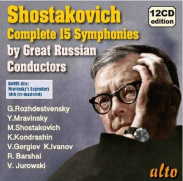 Rozhdestvensky / Mravinsky / Kondrashin / Maxim Shostakovich / Barshai / Etc - Shostakovich Compl...