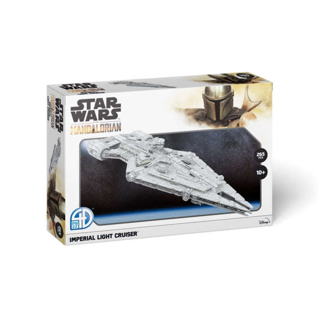 Star Wars - Star Wars The Mandalorian Imperial Light Cruiser - 265 Piece 3D Jigsaw Puzzle (Jigsaw...