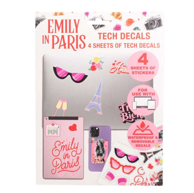 Emily In Paris - Emily In Paris Tech Decals (Vinyl Stickers)