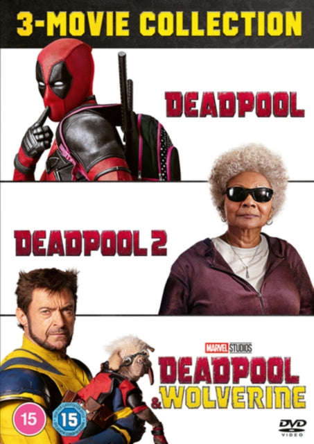 Marvels Deadpool & Wolverine Triple Pack (DVD)