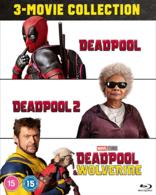 Marvels Deadpool & Wolverine Triple Pack (Blu-ray)