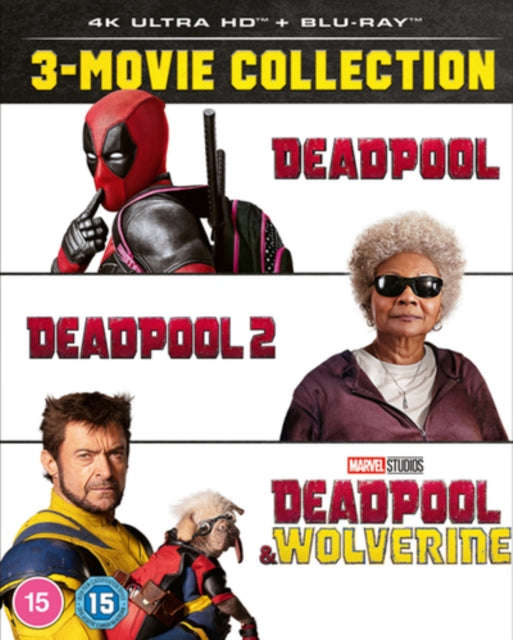 Marvels Deadpool & Wolverine Triple Pack (Blu-ray 4K)