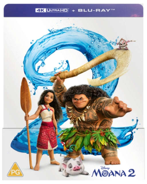 Disneys Moana 2 (Steelbook) (4K Ultra HD + Blu-ray)