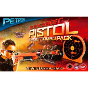 Sureshot Pistol / Target/ 6 Darts