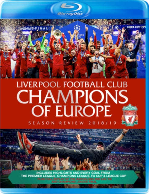Liverpool Football Club Champions Of Europe Season Review 2018/19 (Blu-ray)