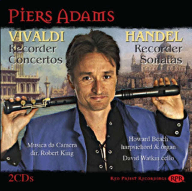 Piers Adams - Vivaldi Recorder Concertos / Handel Recorder Sonatas (2Cd) (CD)