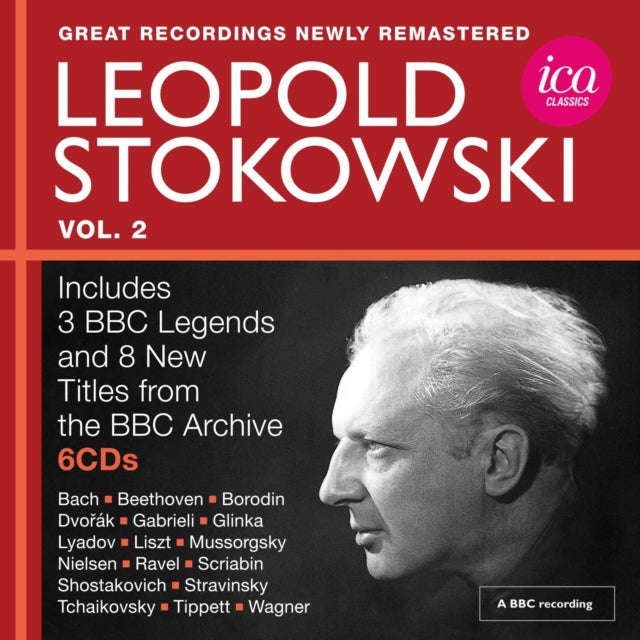 Leopold Stokowski - Leopold Stokowski: Great Recordings From The BBC Legends Archive / Vol. 2 (Li...