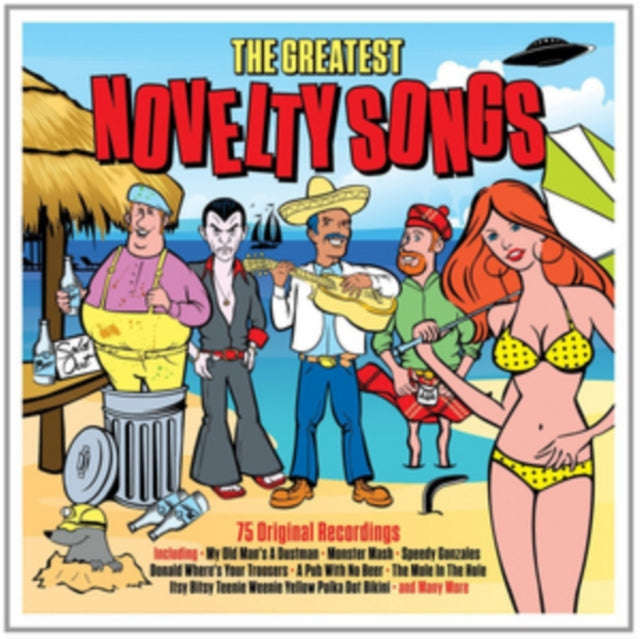 Various Artists - The Greatest Novelty Songs (CD)