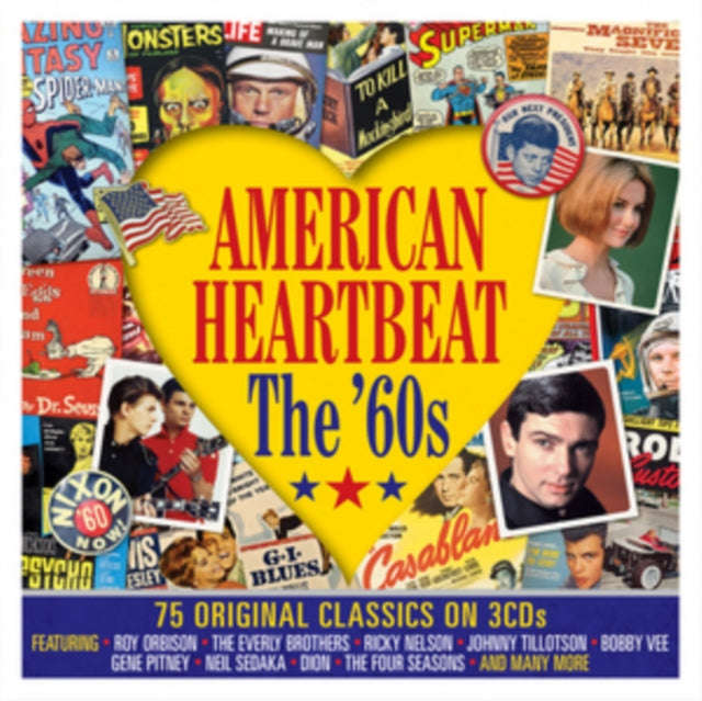 Various Artists - American Heartbeat - The 60S (CD)