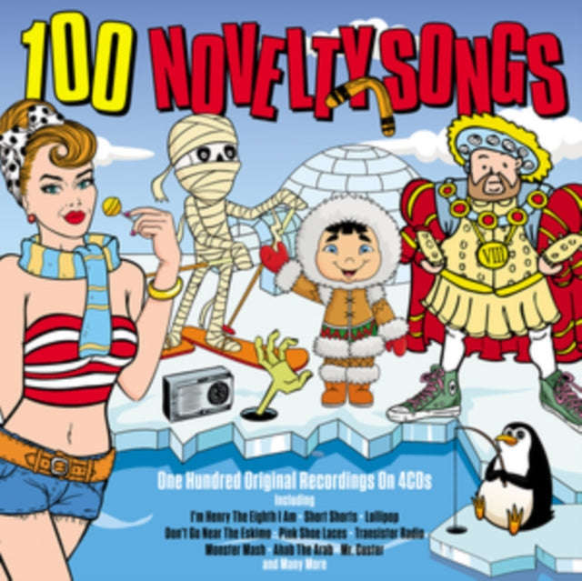 Various Artists - 100 Novelty Songs (CD)